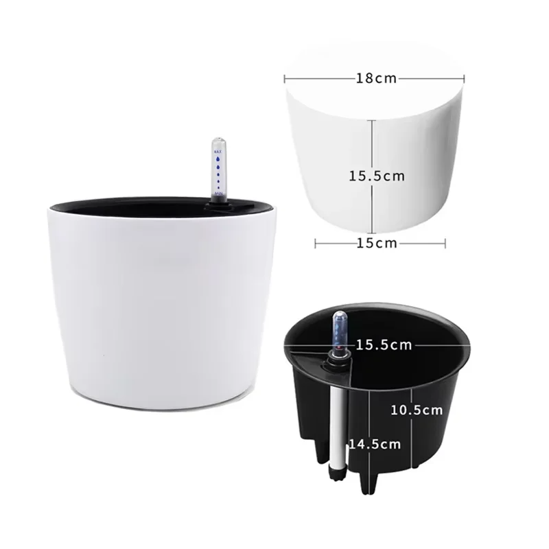 1PC Indoor Plastic Flowerpot S - Aloe Vera Pot ulasan dan harga